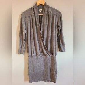 Wilfred lyocell knit blouson tunic dress‎
